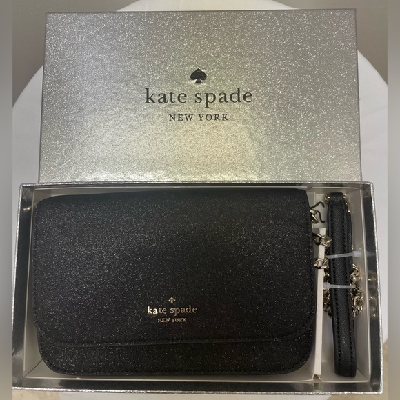 NWT♠️ Kate Spade Glitter Crossbody Bag - Picture 9 of 12